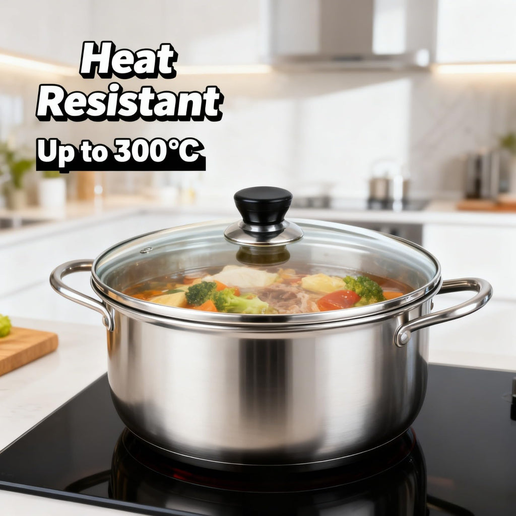10 Inch Tempered Glass Replacement Pan Lid with Steam Vent X107