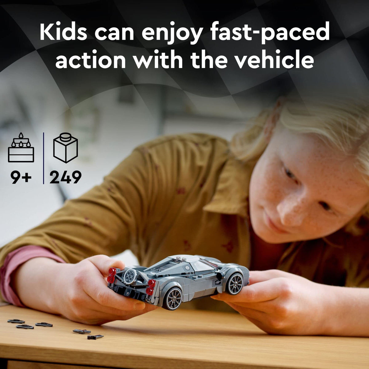 Race Car Toy Model Building Kit I187