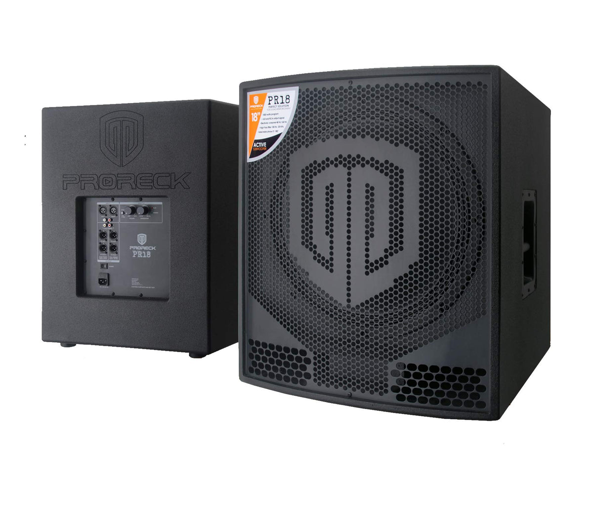 18 inch 2000W Powered PA Subwoofer D8151