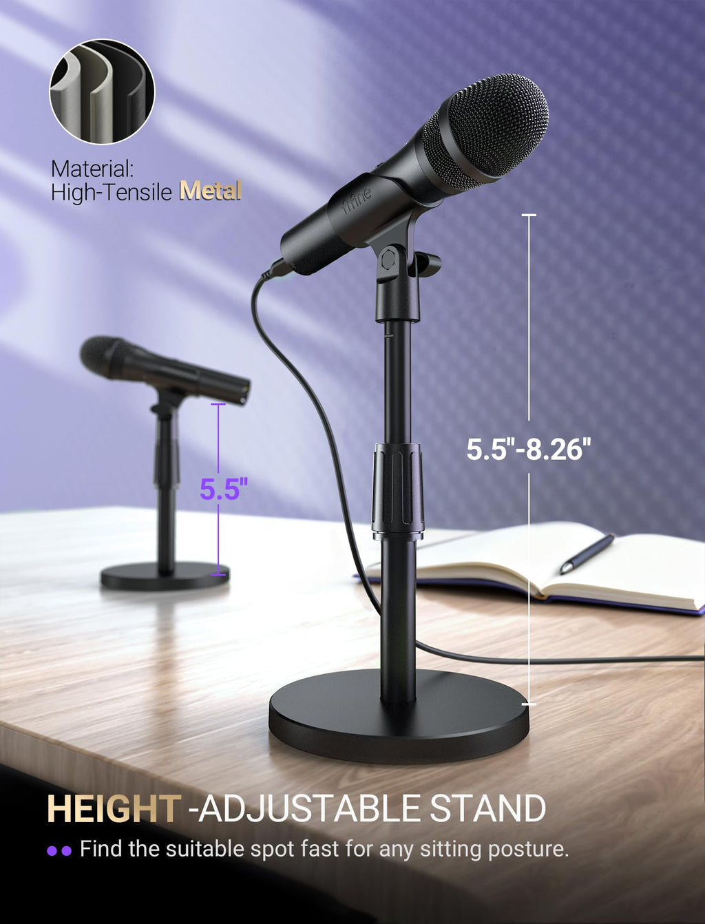 USB/XLR Dynamic Microphone T6327