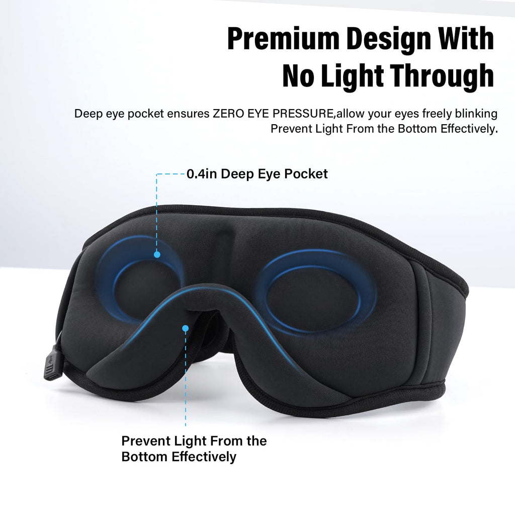 Sleep Mask with Bluetooth Headphones U570