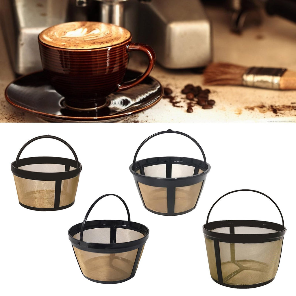 Golden Tone Coffee Filter for 4/6/8/12 Cup Coffee Maker N243