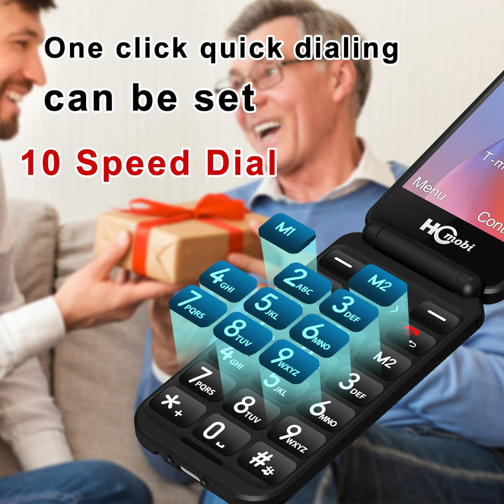 4G Unlocked Flip Phone Dual Screen Z333