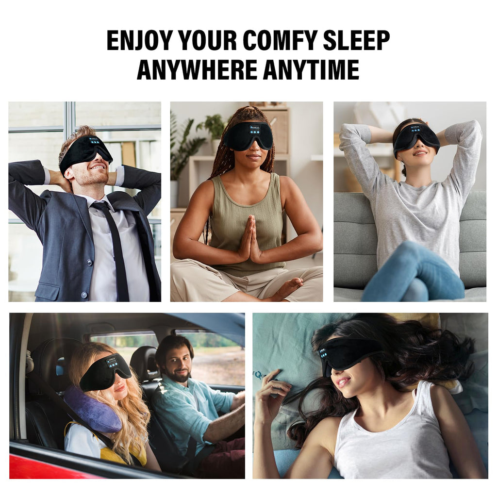 Sleep Mask with Bluetooth Headphones U570