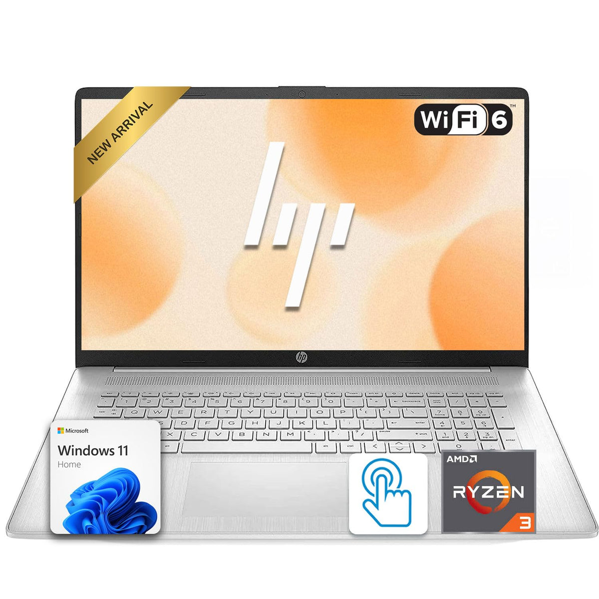 17.3" Touchscreen Laptop AMD Ryzen 3 16GB RAM 512GB SSD A578815