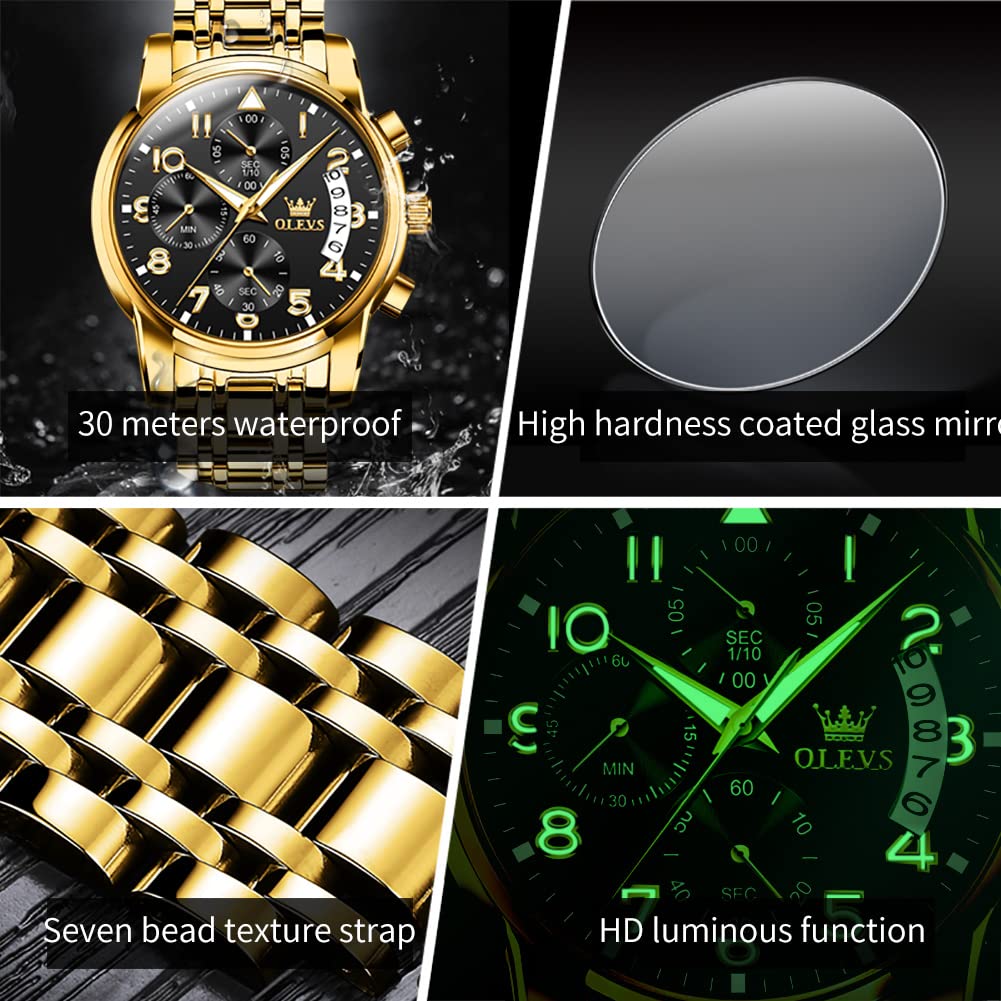 Waterproof Stainless Steel Quartz Analog Watch W651