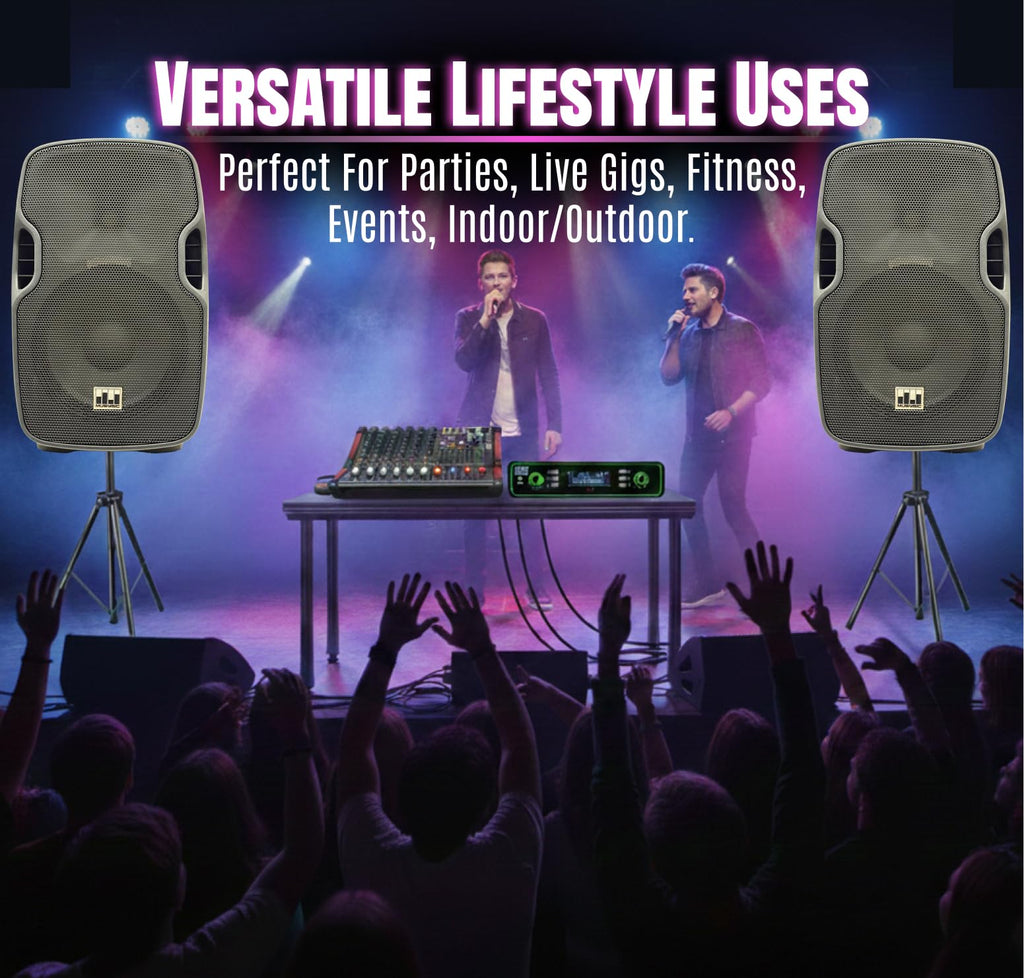 10" UHF PA System with Wireless Microphone G56111