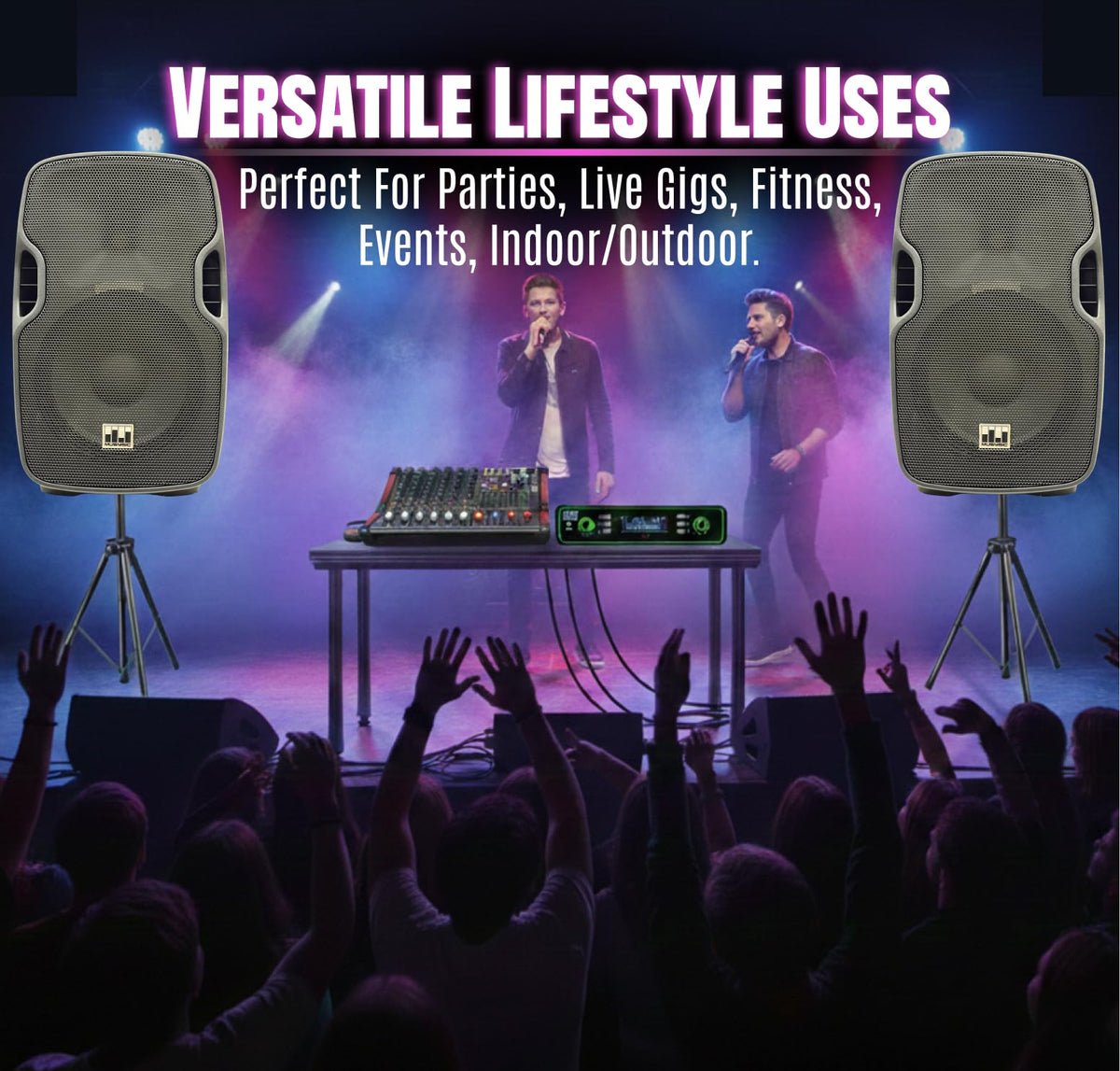 10" UHF PA System with Wireless Microphone G56111