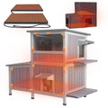 Extra Large Heated Insulated Cat House L41465