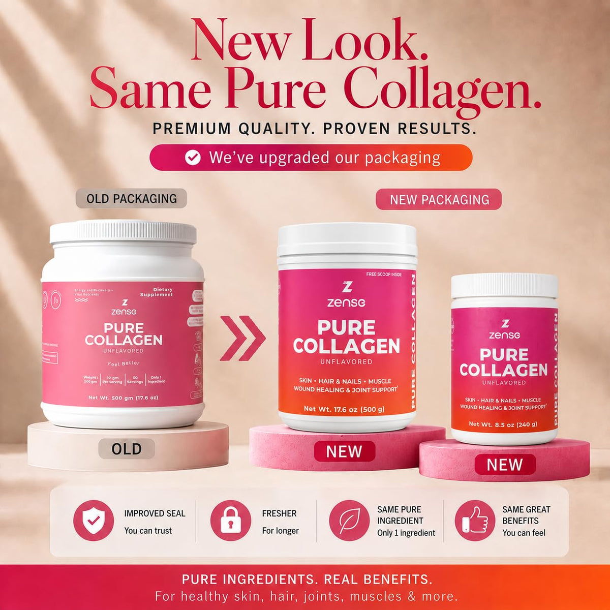 Hydrolyzed Collagen Powder 500 g O105358