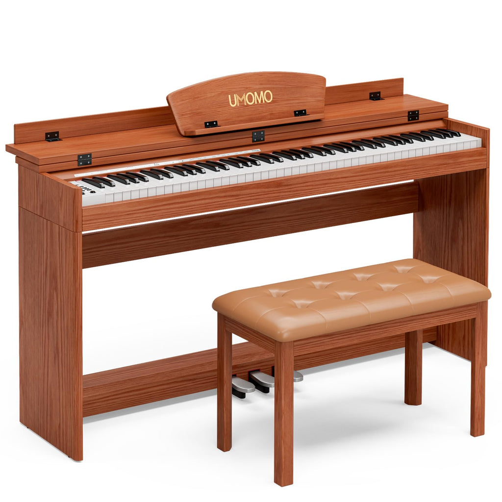 88 Weighted Keys Upright Digital Piano with Bench K338