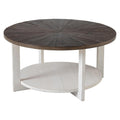 Round Farmhouse Coffee Table M3302