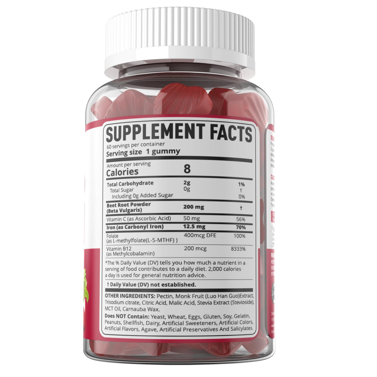 Beet Root Gummies with Iron E602665