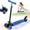 3 Wheel Kids Kick Scooter with Light-Up Wheels and Adjustable Handlebar C3311