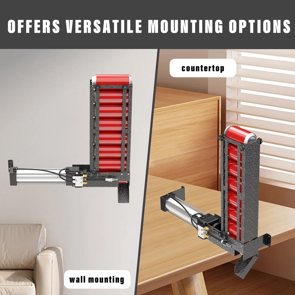 Heavy Duty Aluminum Can Crusher Wall Mounted 12oz 16oz I338275