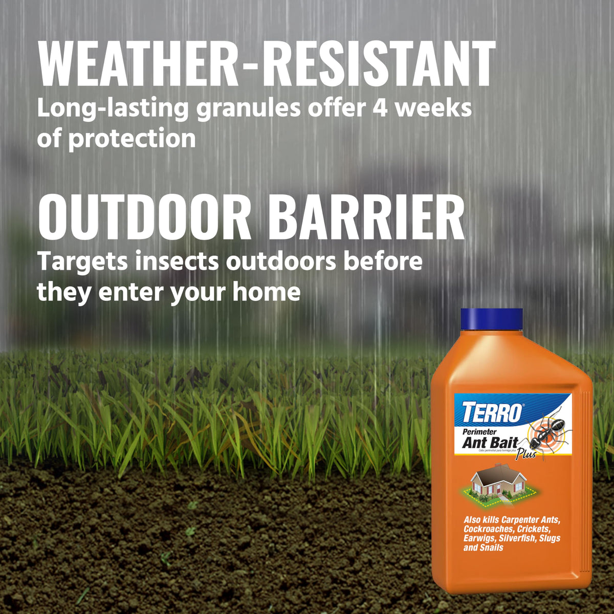 2-Pack Outdoor Ant Bait Shaker Canisters Q855