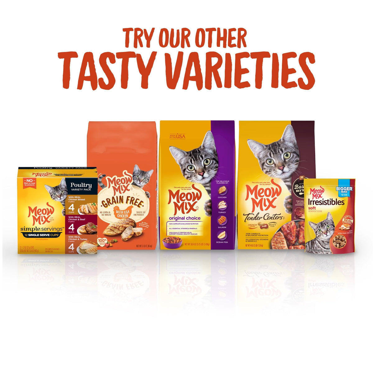 Dry Cat Food, 30 Pounds M605
