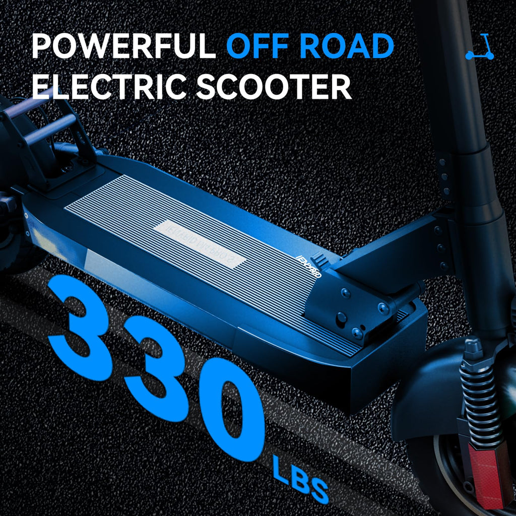 Electric Scooter with Seat 10 inch Off Road Foldable P193