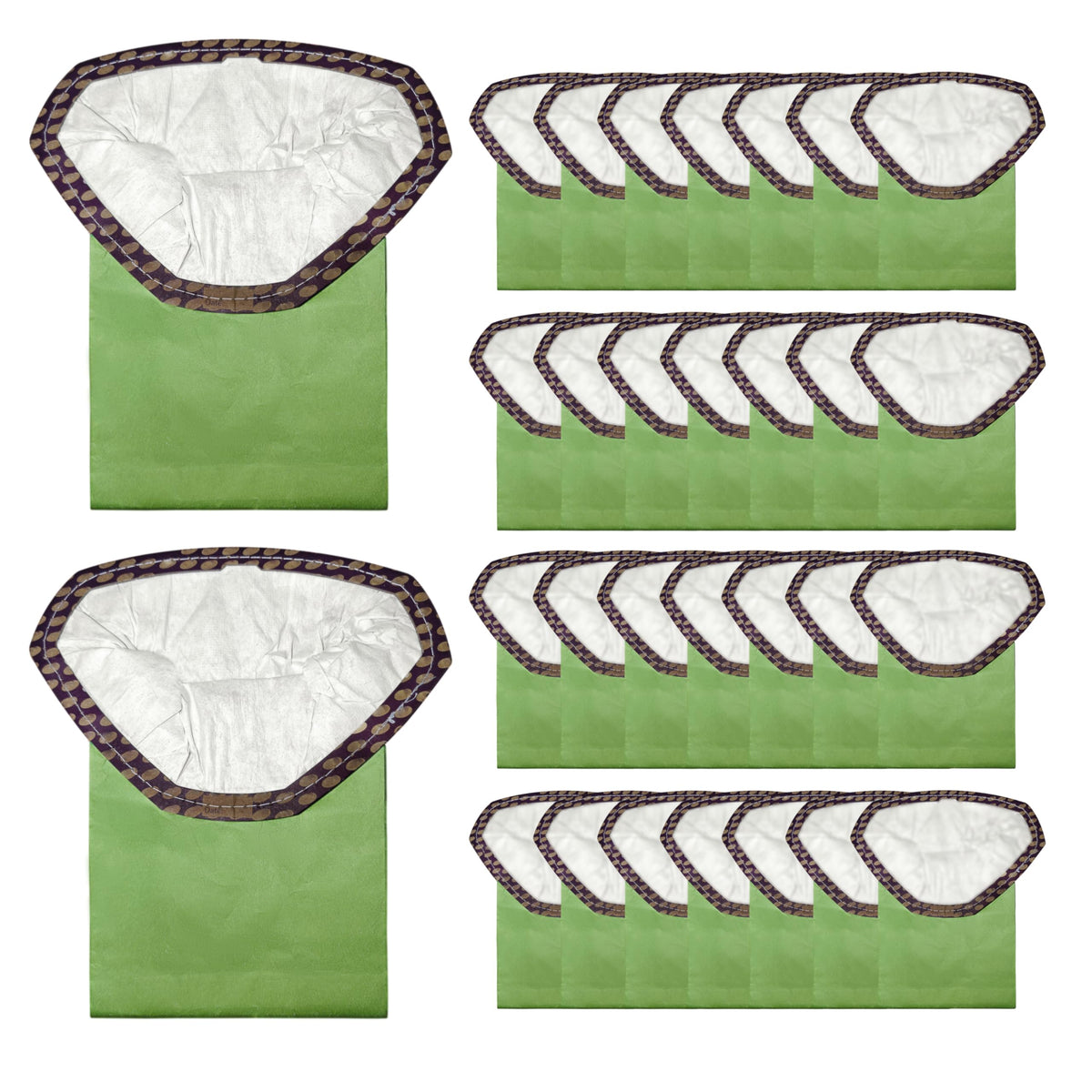 30 Pack Micro Filter Bags for Backpack Vacuum Cleaner F52186