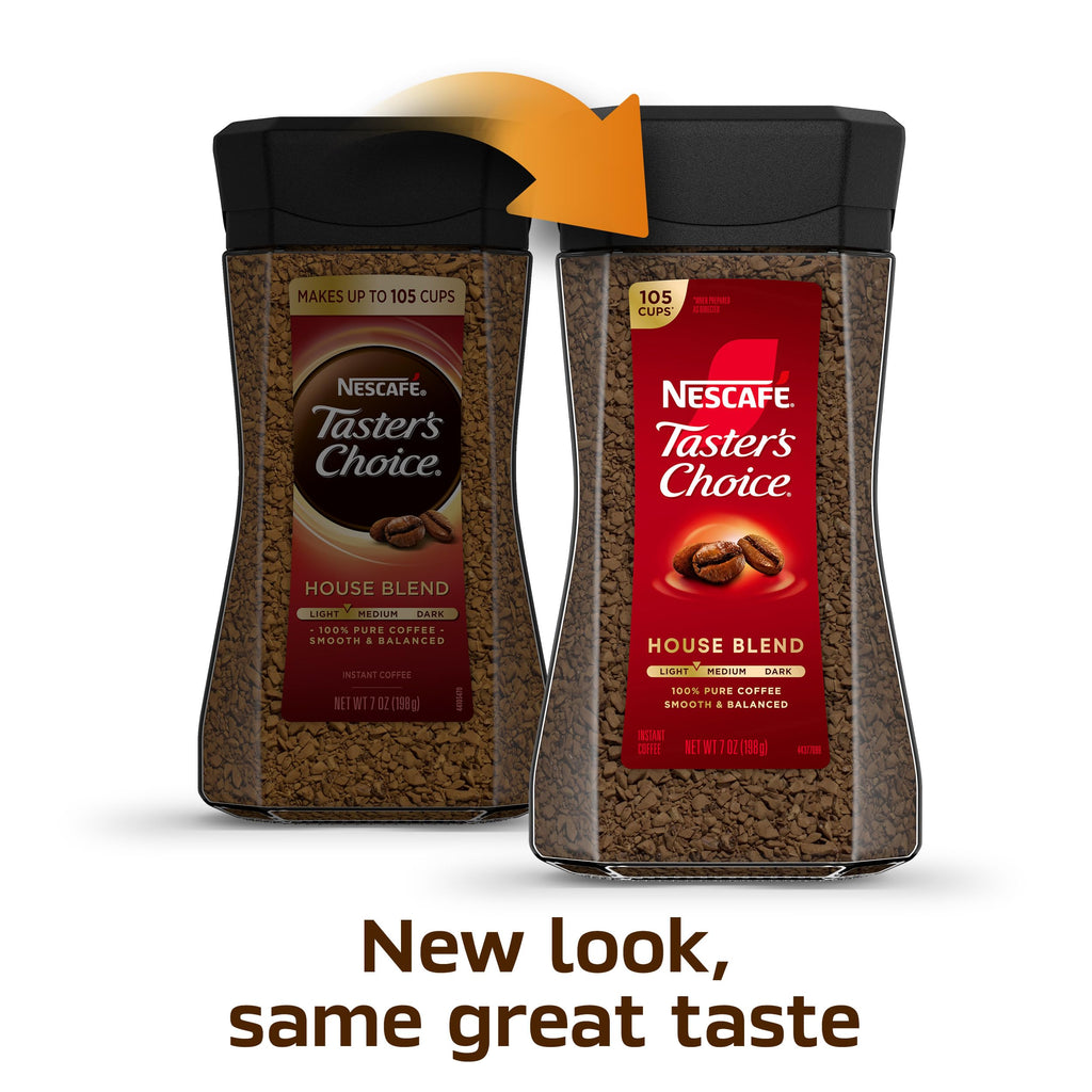 Instant Coffee Light Medium Roast 2 Jars 7 Oz Each O516