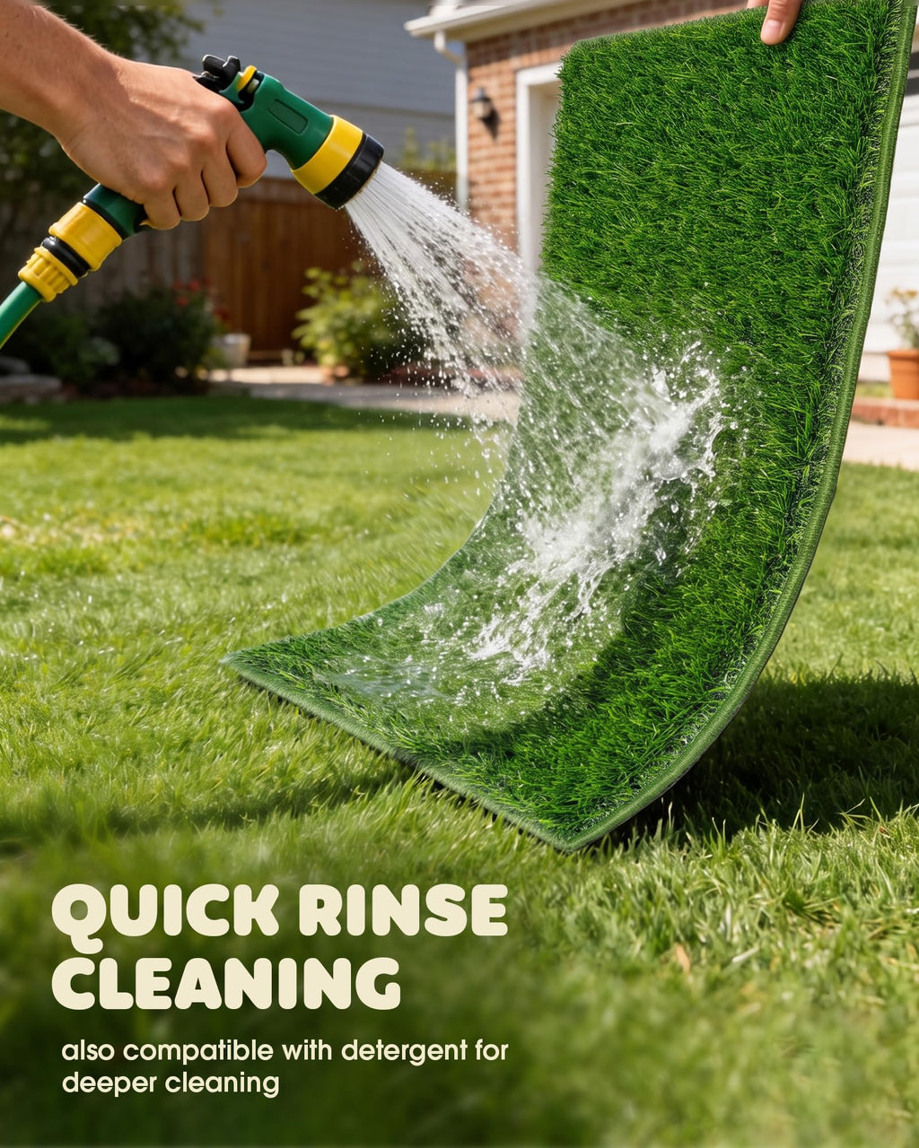 3 Layer Dog Grass Pad with Tray 30" x 20" B469565