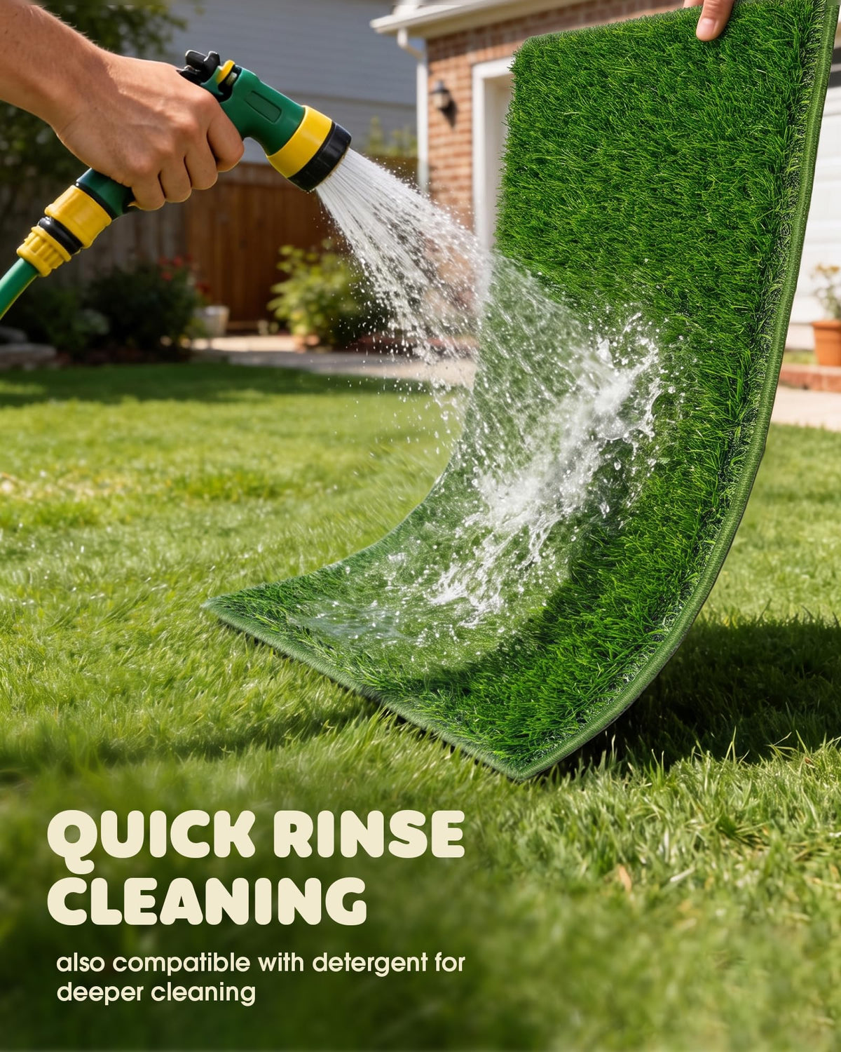 3 Layer Dog Grass Pad with Tray 30" x 20" B469565