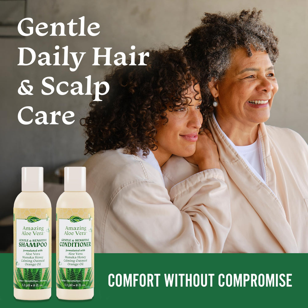 Sulfate-Free Aloe Vera Shampoo & Conditioner Set 2 x 8 Fl Oz M884898