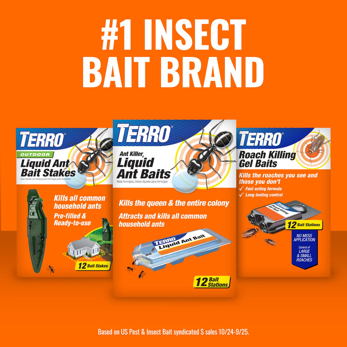2-Pack Outdoor Ant Bait Shaker Canisters Q855