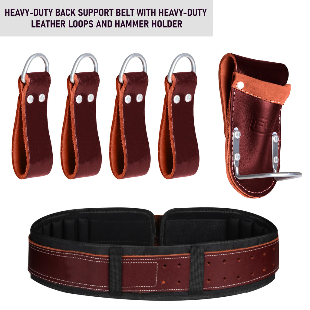 Electrician Tool Belt Combo with Back Support D431526