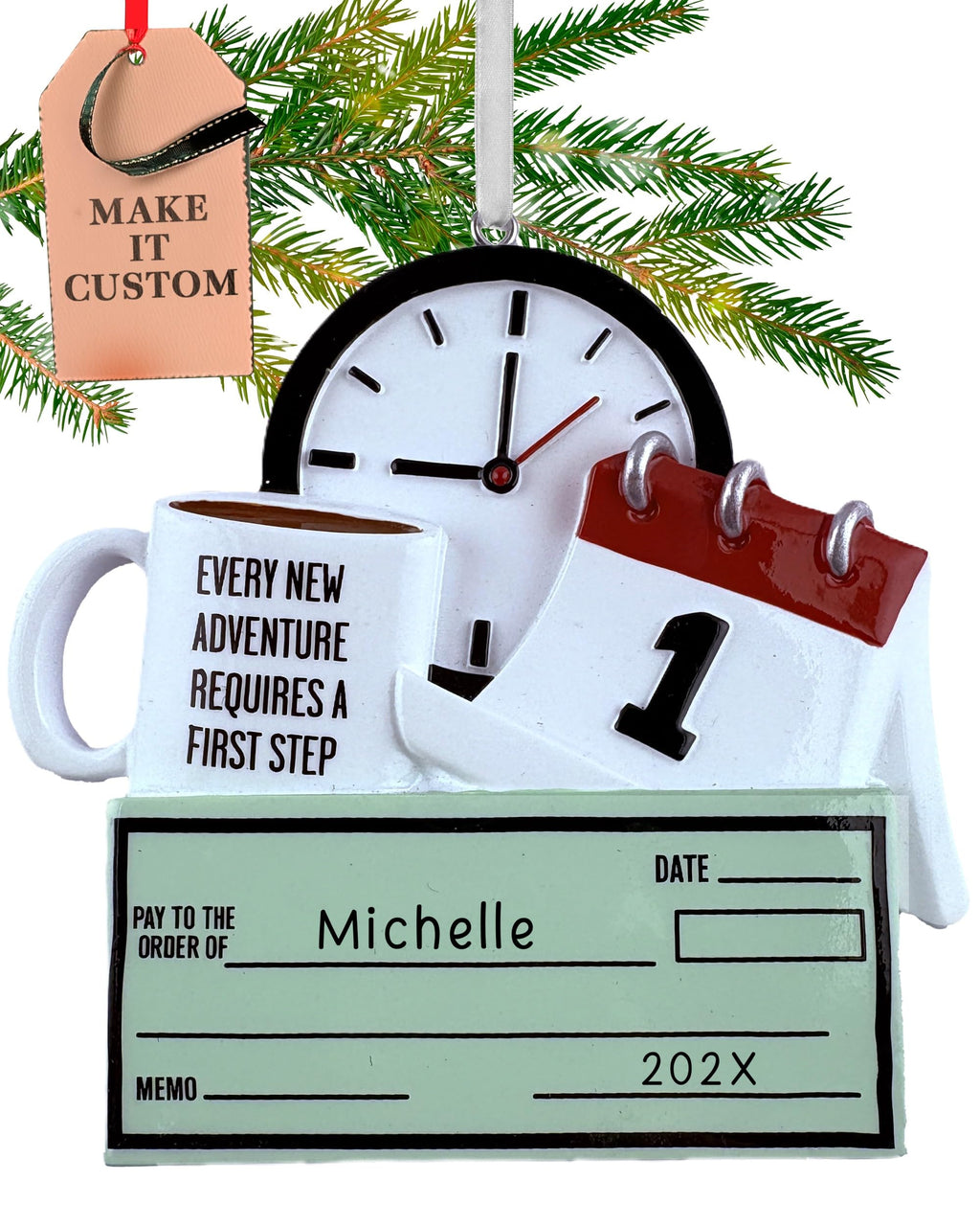 New Job Ornament 2026 G3375