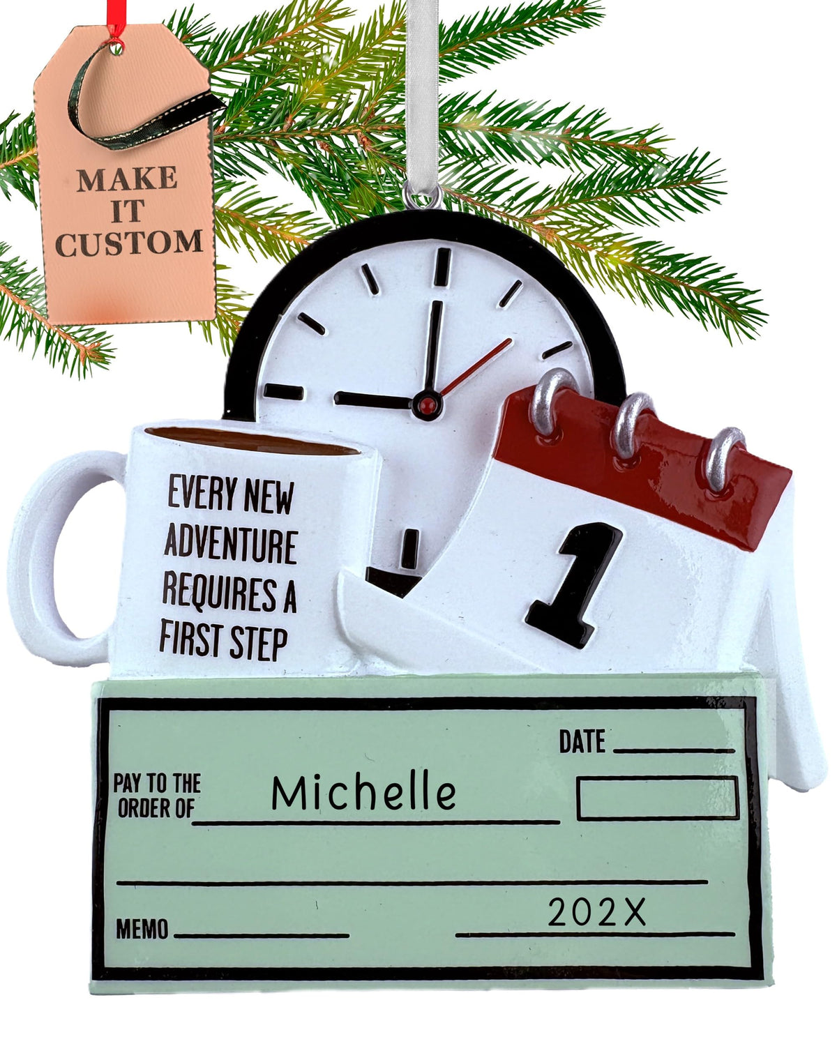 New Job Ornament 2026 G3375