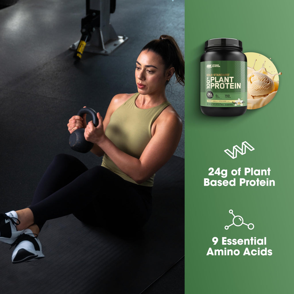 Plant Based Protein Powder Creamy Vanilla 20 Servings Z4216