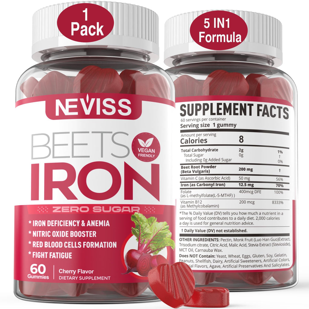 Beet Root Gummies with Iron E602665