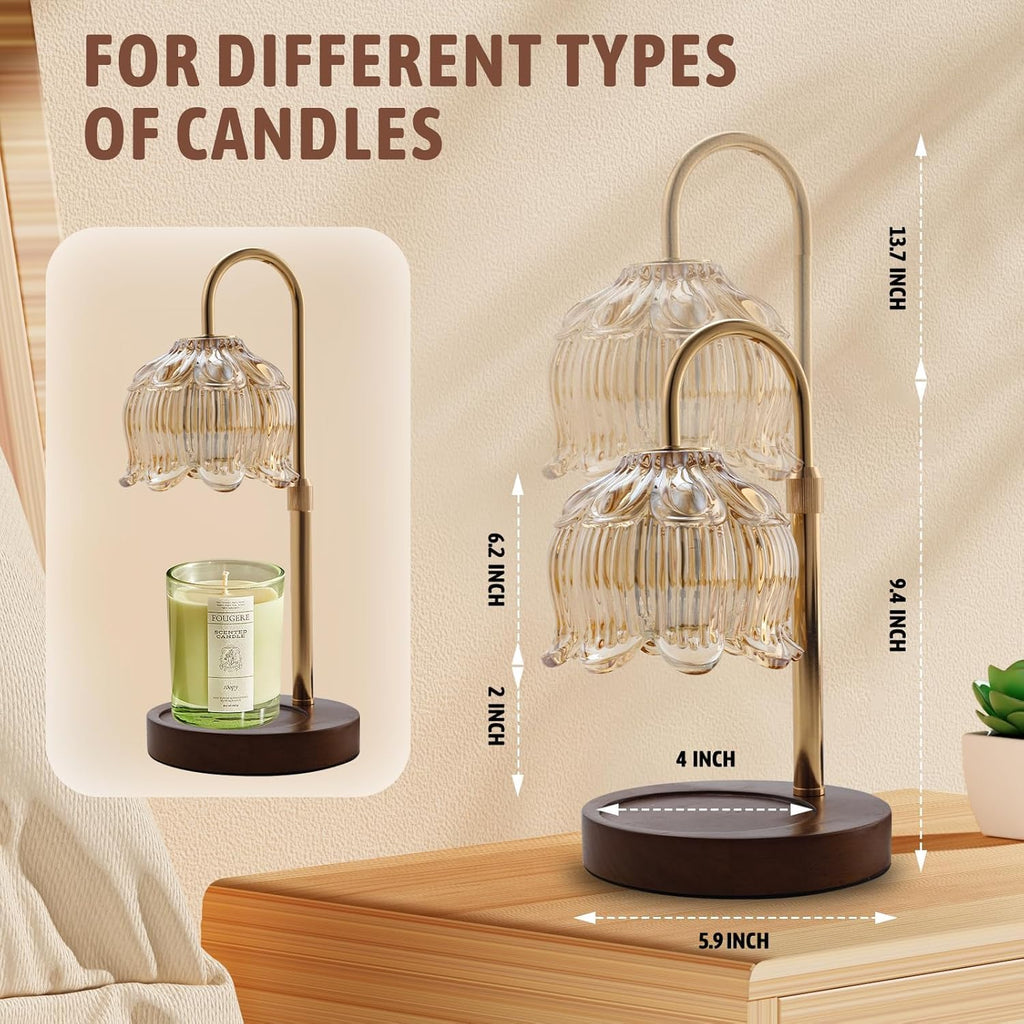 Candle Warmer Lamp with 2 Bulbs G805
