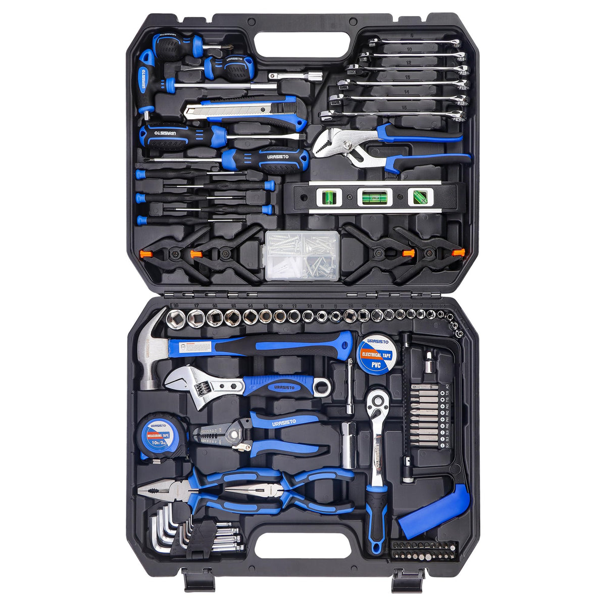 168-Piece Socket Wrench Hand Tool Kit with Toolbox K3840