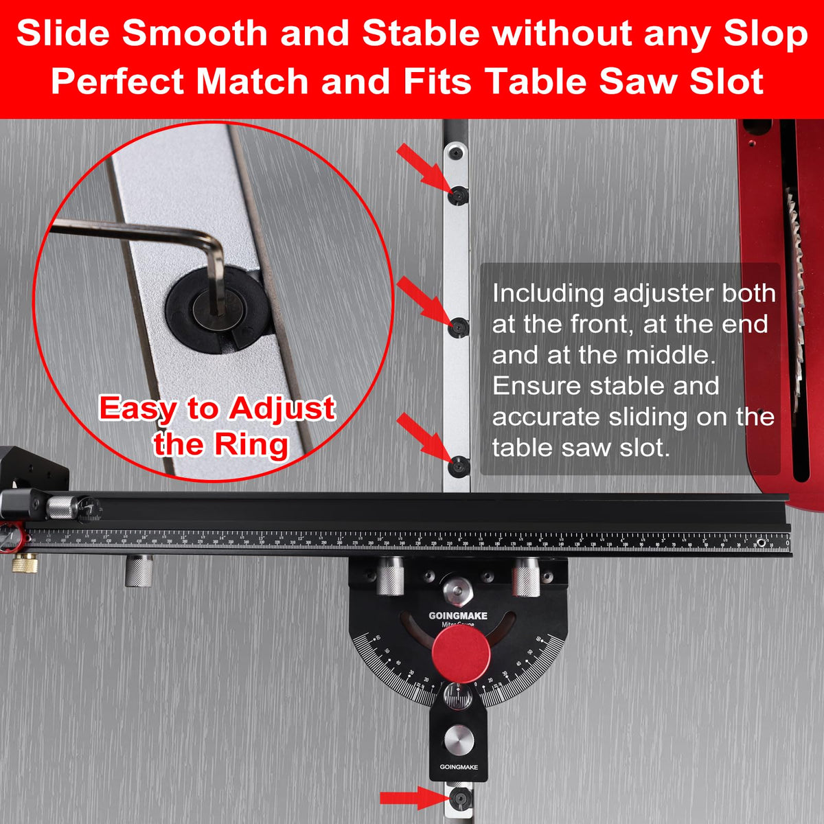 Table Saw Miter Gauge H276