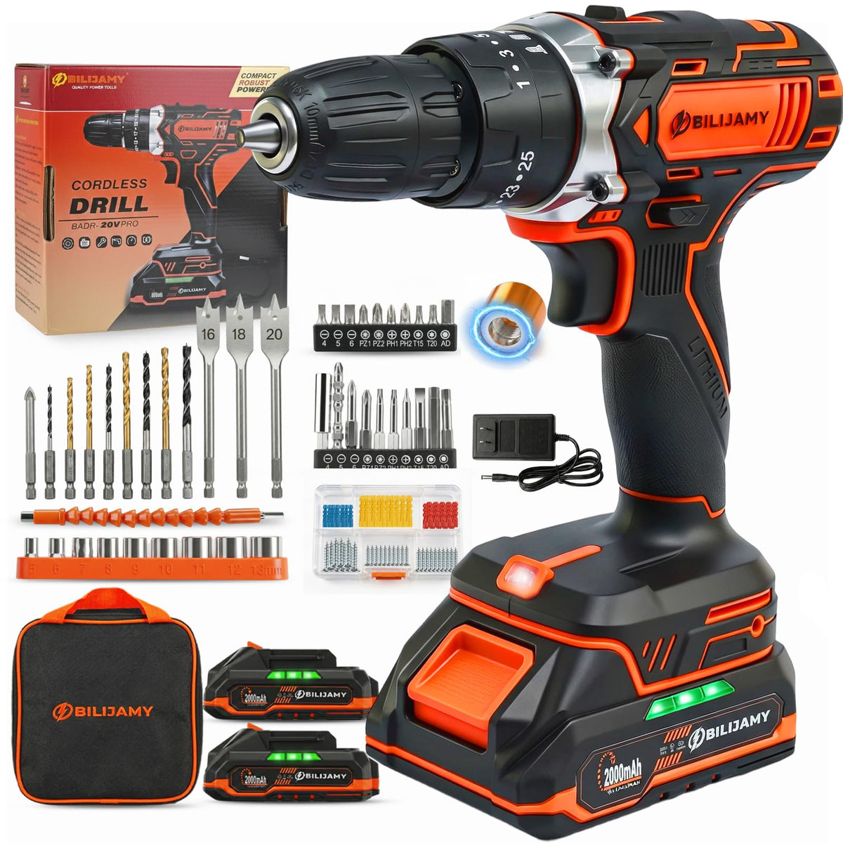 Cordless Drill Set 20V R8140