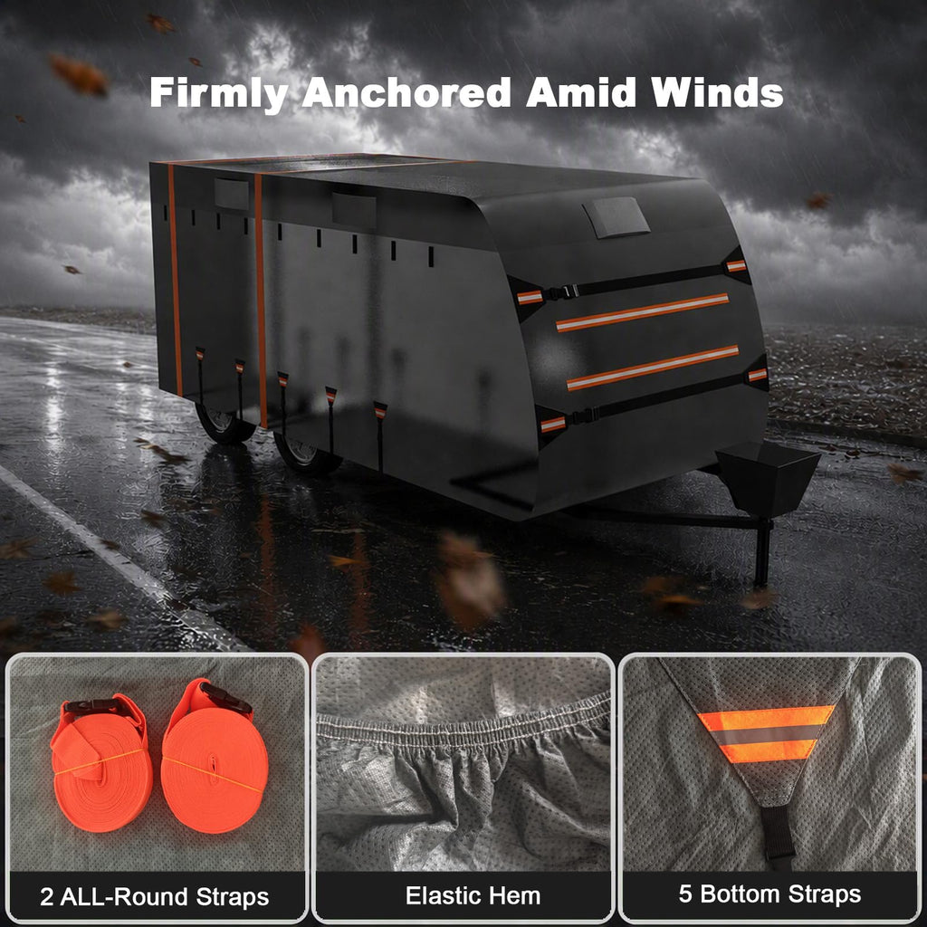 14-16ft 7 Layers Heavy Duty Waterproof Camper Cover N7787