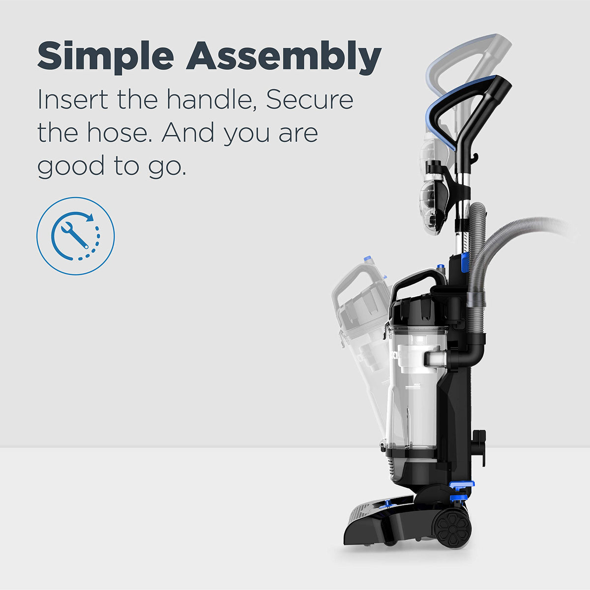 Lightweight Bagless Upright Vacuum Cleaner N46244