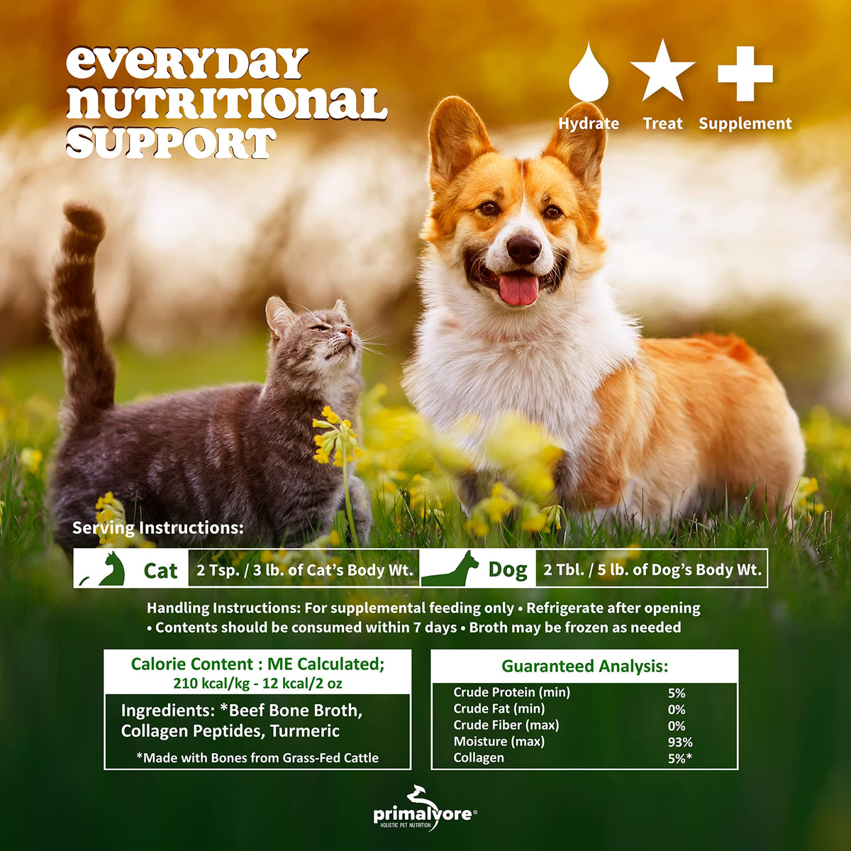 Chicken Bone Broth for Dogs & Cats O604703