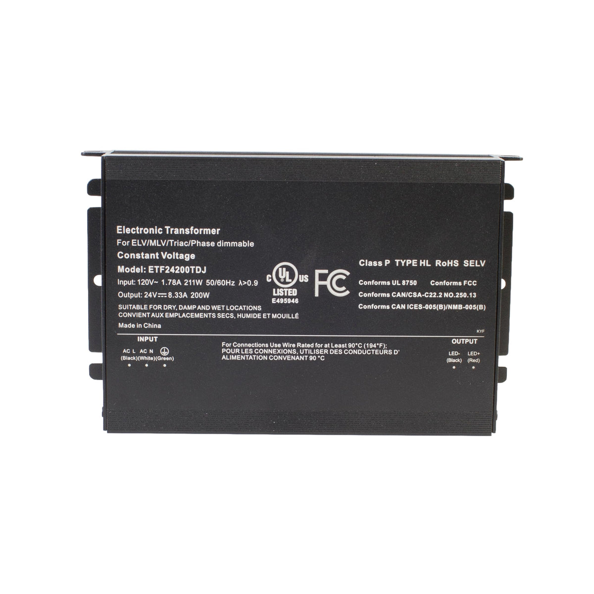 24v 200W Dimmable Constant Voltage Power Supply N57675