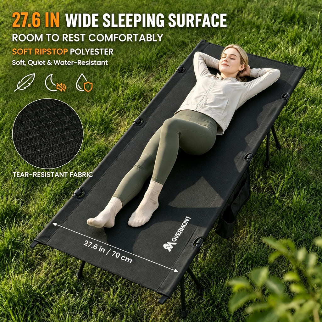 Portable Camping Cot for Adults Q212