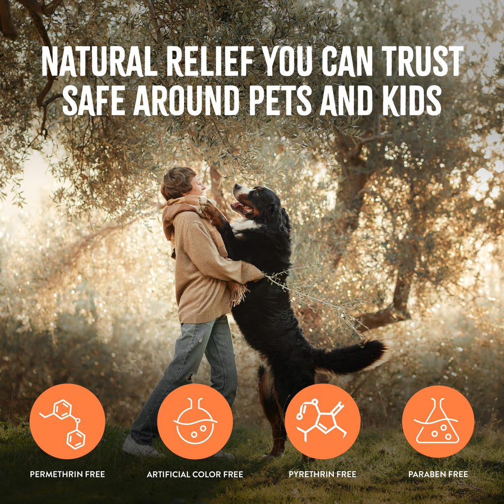 Flea and Tick Bite Relief Treatment Spray for Dogs & Cats, 8oz I111549