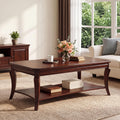 Rectangle Solid Wood Coffee Table P495