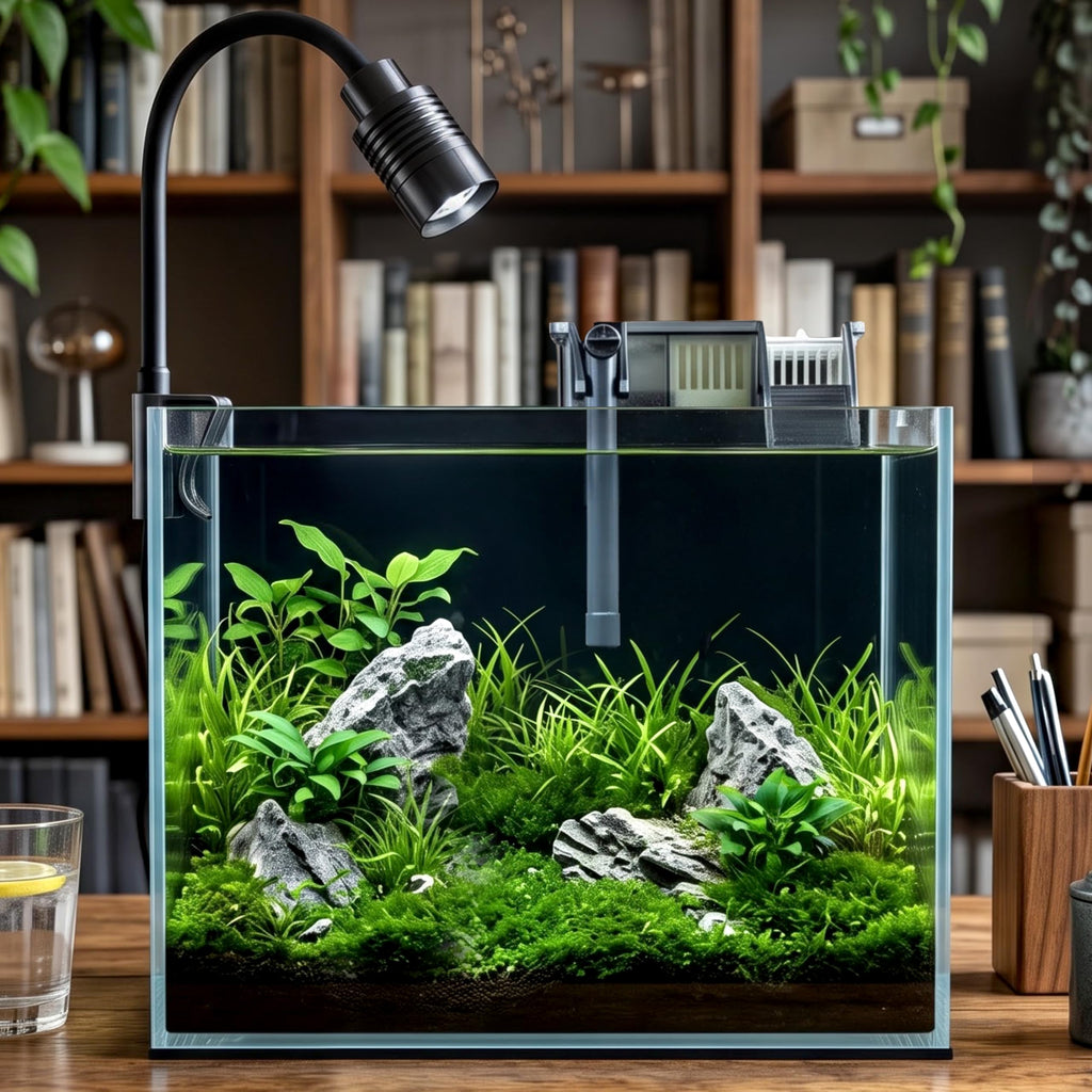 3.3 Gallon Glass Aquarium Kit B8408