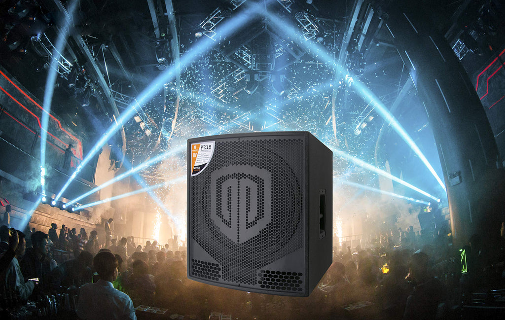 18 inch 2000W Powered PA Subwoofer D8151