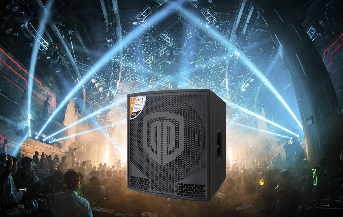 18 inch 2000W Powered PA Subwoofer D8151