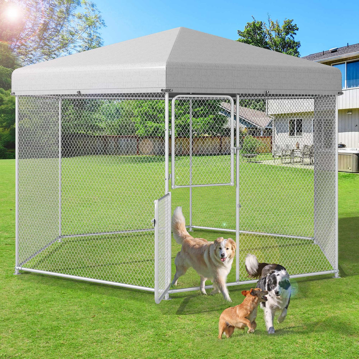 Extra Large Outdoor Dog Kennel X22886