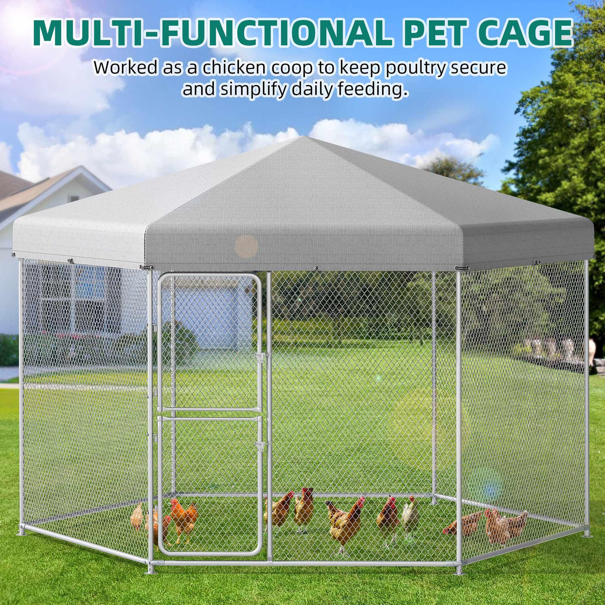 Extra Large Outdoor Dog Kennel X22886