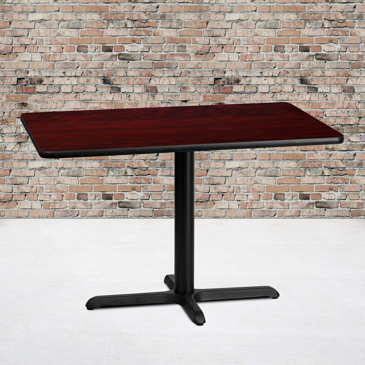 Rectangular Table and X-Base Z922
